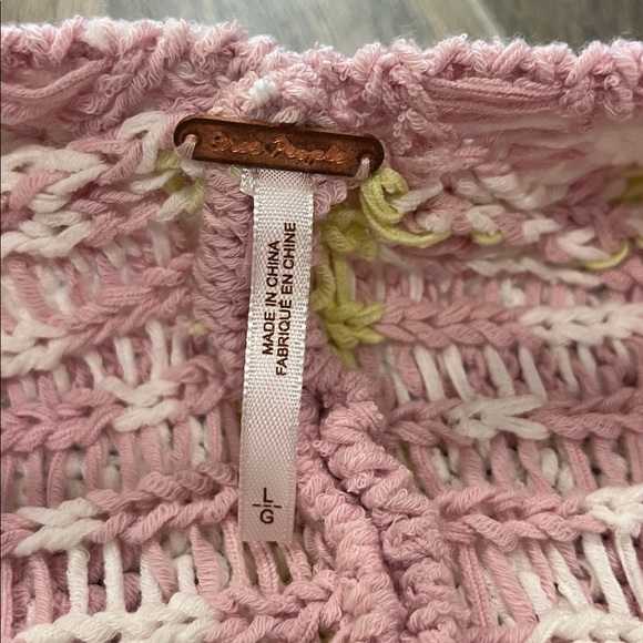 NEW FREE PEOPLE Mallorca Oversized Long Sleeve Cardigan Size Large - Picture 8 of 8